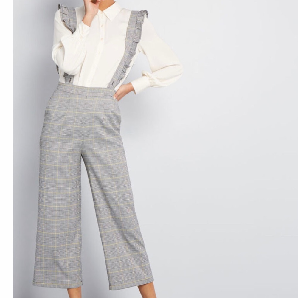 ModCloth Dressy Overalls NWT